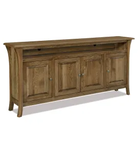 Ensenada 4 Door Media Stand with Opening