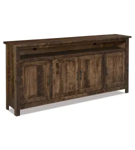 Houston 4 Door Media Stand with Opening