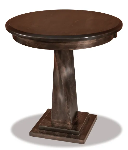 Lexington Arc 24" Round Solid Top End Table                                 