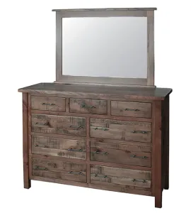 Farm House 9 Drawer Dresser