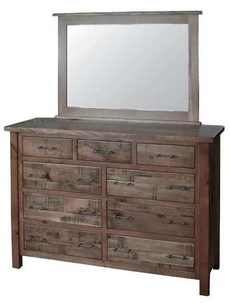 Farm House 9 Drawer Dresser