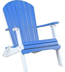 Poly Vinyl Folding Adirondack Chair