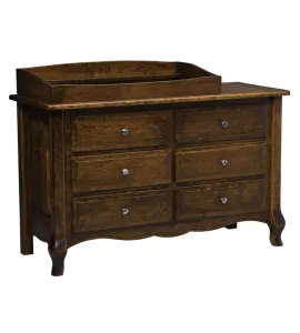 French Country 6 Drawer Dresser