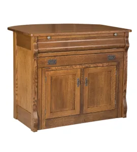 Hampton Frontier Island Buffet with Pull Out Table
