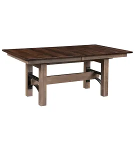 Frontier Double Pedestal Dining Table