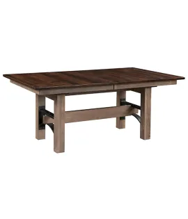 Frontier Double Pedestal Dining Table