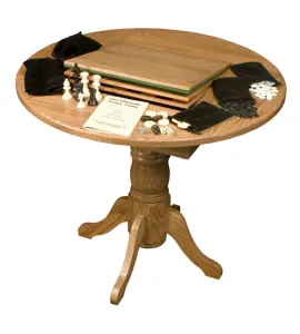 36 &amp; 42" Diameter 30"h Round Game Table