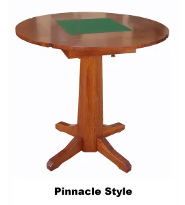 36 &amp; 42" Diameter 30"h Round Game Table