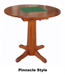 36 &amp; 42&quot; Diameter 30&quot;h Round Game Table
