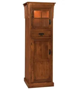Heritage Mission 2-Door Pantry Cabinet with Drawer
