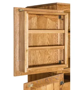 Spicy Lux Traditional Pantry Cabinet