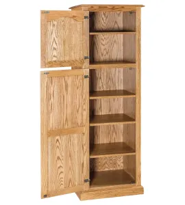 Lux Traditional 2-Door Pantry Cabinet