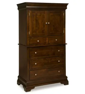 Palm Valley 5 Drawer 2 Door Armoire