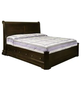 Palm Valley Sleigh Storage Bed