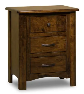 Manhattan 3 Drawer Night Stand