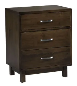 Dulaney 3 Drawer Night Stand
