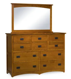 Elite Mission 10 Drawer Mule Dresser