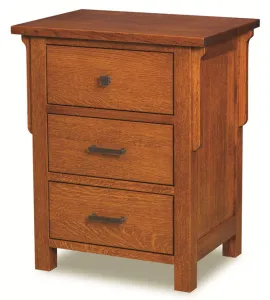 Kingston Prairie 3 Drawer Night Stand