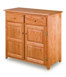 Classic 37&quot;h Pie Safe with Raised Panel Door