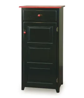 Classic 22&quot; Pie Safe with  Drawer &amp; Raised Panel Door