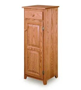Classic 18" Pie Safe with  Drawer &amp; Raised Panel Door