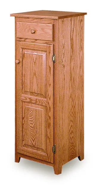 Classic 18" Pie Safe with  Drawer & Raised Panel Door