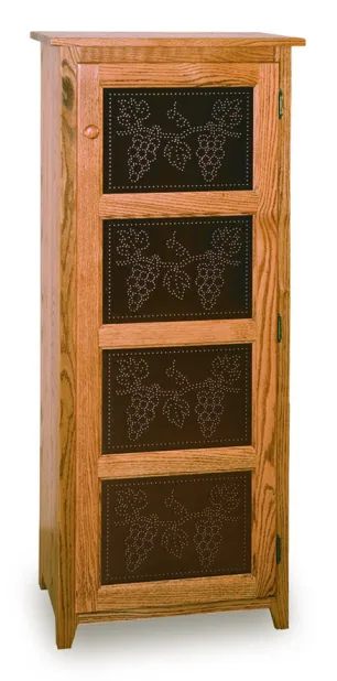 Classic 22" Pie Safe with Metal Inserts Door