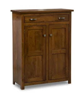 Mission 35" Pie Safe with  Drawer &amp; Reverse Panel Door