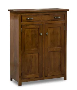 Mission 35&quot; Pie Safe with  Drawer &amp; Reverse Panel Door