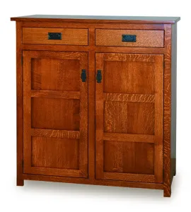 Mission 43" Pie Safe with  Drawer &amp; Reverse Panel Door