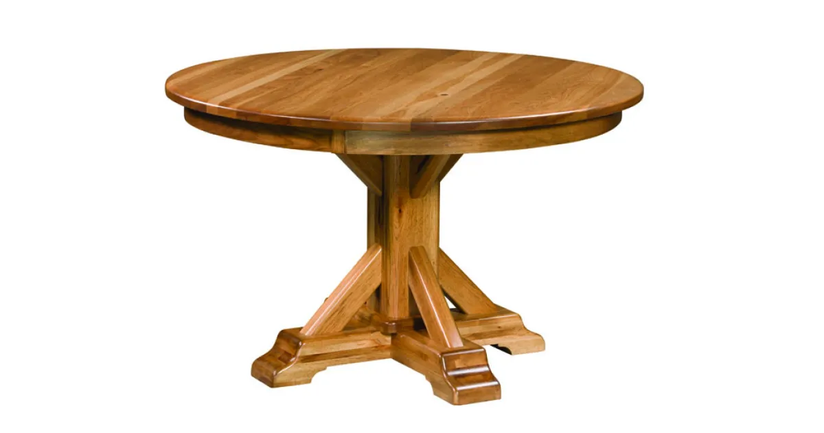 Rocky Point Round Dining Table with Leaves