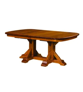 Rocky Point Double Pedestal Dining Table