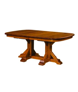 Rocky Point Double Pedestal Dining Table