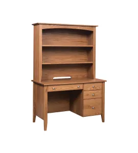 MH Hampton Knee Hole Desk with Hutch