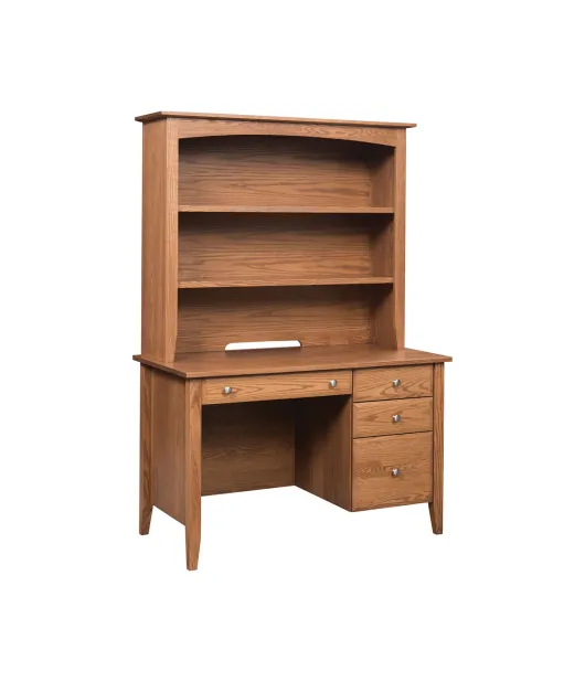 MH Hampton Knee Hole Desk with Hutch
