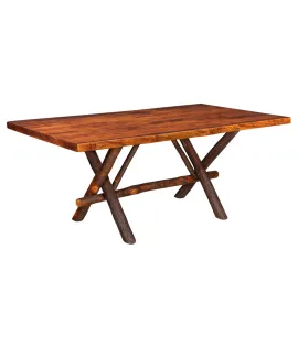 Millcreek Live Edge Trestle Table