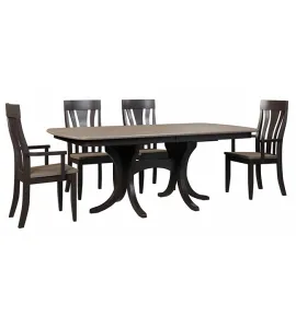 Hudson Double Pedestal Dining Table