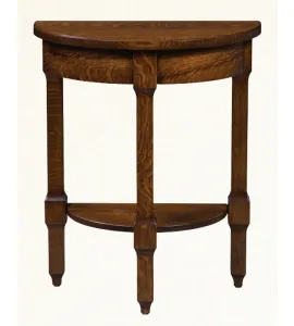Royal Crest Half Round Table