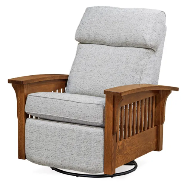 Hoosier Stockton Swivel Rocker Recliner Chair