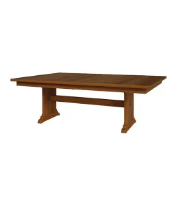 Hoover Double Pedestal Dining Table