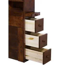 Lexington Bookcase Platform Bed, Style IT-304