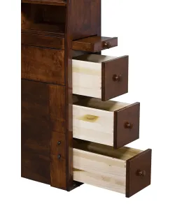 Lexington Bookcase Platform Bed, Style IT-304