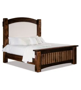 Timbra Bed with Fabric Headboard