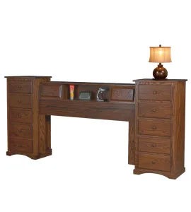 10 Drawer Trail Wall Unit