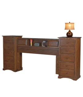 10 Drawer Trail Wall Unit