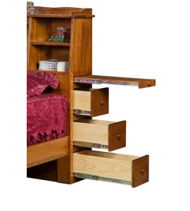 Bookcase Bed with Drawer