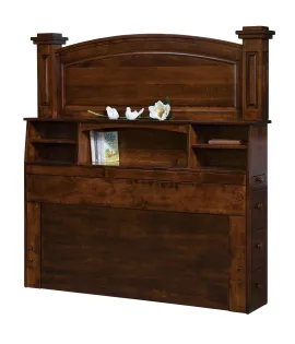 Lexington Bookcase Platform Bed, Style IT-304