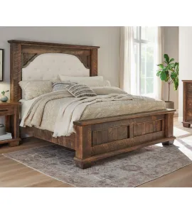 Burlington Bed with Fabric Headboard