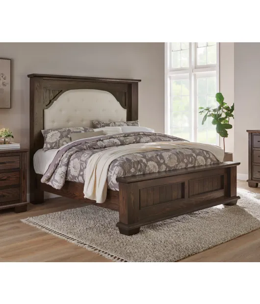 Burlington Bed with Fabric Headboard