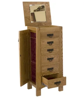 Large Modesto Jewelry Armoire